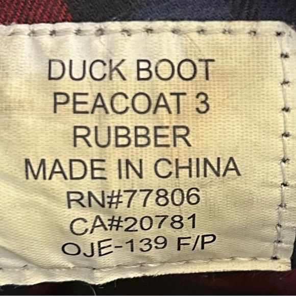 Hilfiger Duck boots - size 3 Boys - Picture 3 of 3